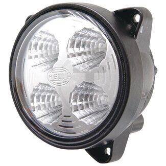 HELLA Arbeitsscheinwerfer LED Breitstrahler, 13 W, 12 / 24 V, Ø 85 x 73 mm