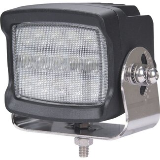GRANIT Werklamp LED - 12 / 24 V - 10 - 30V - 172 x 127 x 143mm - Roestvrijstalen houder