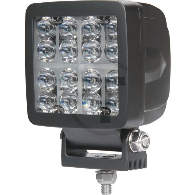GRANIT Arbeitsscheinwerfer LED - 7070010439 | Nennspannung: 12 / 24 V | Spannungsbereich: 10 - 30 V | Leuchtmittel: LED | Leuchtmittel enthalten: ja | Lichtfunktion: Fernfeld-Ausleuchtung | Abmessungen B x H x T: 110 x 146 x 90 mm | Montageart: Edelstahl-Halter