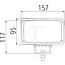 GRANIT LED work lights spotlight 43 W, 3600 lm, 157 x 95 x 76 mm, 12 / 24 V | G312900111010, F312900111020, F312900111010, G312900111031, S339004891010