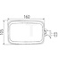 GRANIT Arbeitsscheinwerfer LED - 7070010305, 275334A1, 275333A1 | Nennspannung: 12 / 24 V | Form: eckig | Abmessungen B x H x T: 107 x 188 x 76 mm | Lichtfunktion: Fernfeld-Ausleuchtung | Lichtstrom effektiv: ≈ 3471 lm | Anschluss: offene Kabelenden, verzinnt (r
