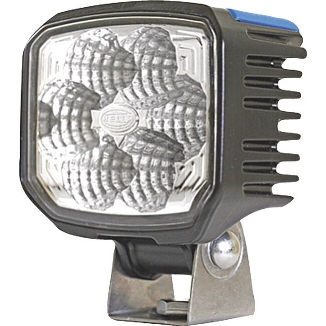 HELLA Arbeitsscheinwerfer LED - 4551GA 996188511, 1GA996188511 | Nennspannung: 12 / 24 V | Leuchtmittel: LED | Leuchtmittel enthalten: ja | Lichtfunktion: Fernfeld-Ausleuchtung | Abmessungen B x H x T: 112 x 129 x 63 mm | Montageart: geschraubt, Anbau | Anschlu