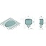 HELLA Arbeitsscheinwerfer LED - 4551GA 996488001, 1GA996488001 | Nennspannung: 12 / 24 V | Form: eckig | Abmessungen B x H x T: 111 x 128 x 68 mm | Lichtfunktion: Nahfeld-Ausleuchtung | Lichtstrom effektiv: ≈ 1850 lm | Anschluss: DEUTSCH-Stecker | Leuchtmittel: