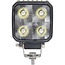 GRANIT LED work light - 11209478 | Nominal voltage: 12 / 24 V | Form: Square | Dimensions W x H x D: 76 x 76 x 47 mm | Light function: Close-range illumination | Effective luminous flux: ≈ 3790 lm | Connection: DEUTSCH plug | Bulb: LED | Material: Housing: alumi