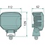 HELLA Arbeitsscheinwerfer LED Fernscheinwerfer 22 W, 1500 lm, 112 x 129 x 62 mm | 1GA996288001