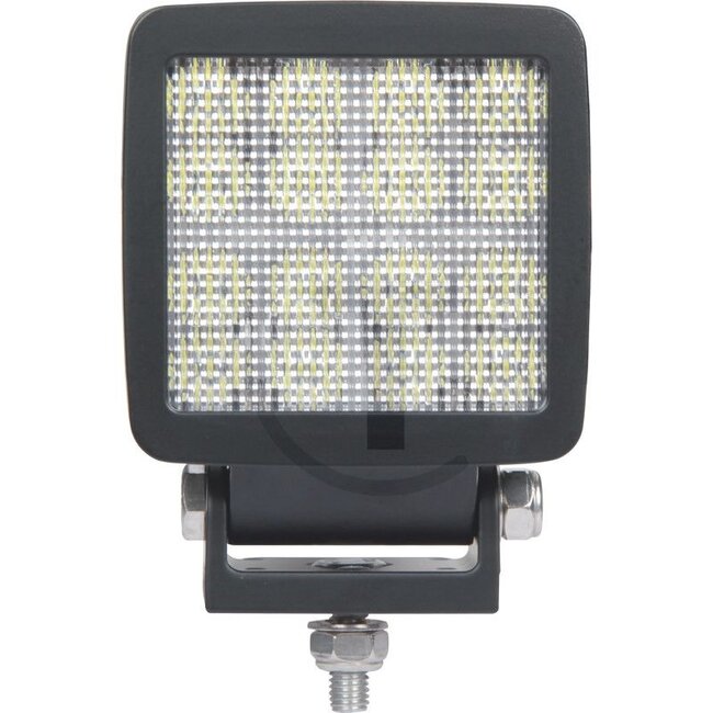 GRANIT Colour change LED work light - 11258732 | Nominal voltage: 12 / 24 V | Form: Square | Dimensions W x H x D: 110 x 110 x 90 mm | Effective luminous flux: ≈ 2956 lm | Connection: DEUTSCH plug | Bulb: LED | Material: Housing: aluminium, lens: plastic | Prote