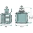 HELLA Arbeitsscheinwerfer LED Breitstrahler 43 W, 2200 lm, 115 x 108 x 110 mm | 1GA996189011