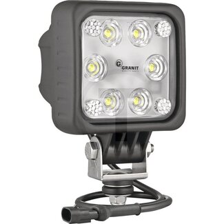 GRANIT Werklamp LED verstraler 25 W, 1600 lm, 100 x 146 x 76 mm