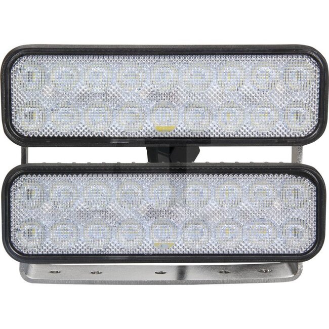 GRANIT Arbeitsscheinwerfer LED - 7070010317 | Nennspannung: 12 / 24 V | Form: eckig | Abmessungen B x H x T: 180 x 76 x 143 mm | Lichtfunktion: Fernfeld-Ausleuchtung | Lichtstrom effektiv: ≈ 4496 lm | Anschluss: offene Kabelenden, verzinnt (rot + / schwarz -) |