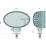 HELLA LED work light - 455VF1GA 357001001, VF1GA357001001 | Nominal voltage: 12 / 24 V | Form: Oval | Dimensions W x H x D: 143 x 120 x 65 mm | Light function: Close-range illumination | Effective luminous flux: ≈ 1200 lm | Connection: Open cable ends | Bulb: L