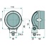 HELLA LED work light - 4551GM 996136311, 1GM996136311, 1GM 996 136-311, 51060329 | Nominal voltage: 12 / 24 V | Voltage range: 9 - 33 V | Bulb: LED | Bulbs included: Yes | Light function: Close-range illumination | Dimensions W x H x D: 110 x 145 x 84 mm | Moun