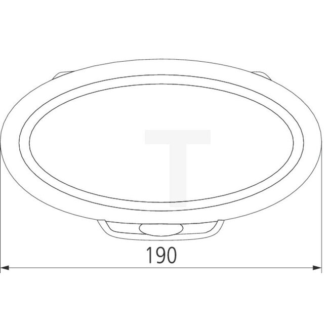 GRANIT Werklamp LED - 7070010306, RE269637 | Netspanning: 12 / 24 V | Spanningsbereik: 10 - 30 Volt | Lamp: LED | Inclusief lamp: ja | Lichtfunctie: Verlichting van de nabije en de wijde omgeving | Afmetingen B x H x D: 190 x 70 x 108 mm | Montagewijze: staand,