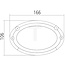 GRANIT Werklamp LED - 7070010310, 87374601, RE271574 | Netspanning: 12 / 24 V | Vorm: ovaal | Afmetingen B x H x D: 166 x 65 x 106 mm | Lichtfunctie: Verstralers | Lichtstroom effectief: ≈ 2900 lm | Aansluiting: open kabeleinden, vertind (rood + / zwart -) | Lam