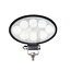 GRANIT LED work light - 7070010442 | Nominal voltage: 12 / 24 V | Form: Oval | Dimensions W x H x D: 142 x 90 x 65 mm | Light function: Far-reaching illumination | Effective luminous flux: ≈ 1520 lm | Connection: Open cable ends (red + / black -) | Bulb: LED | M