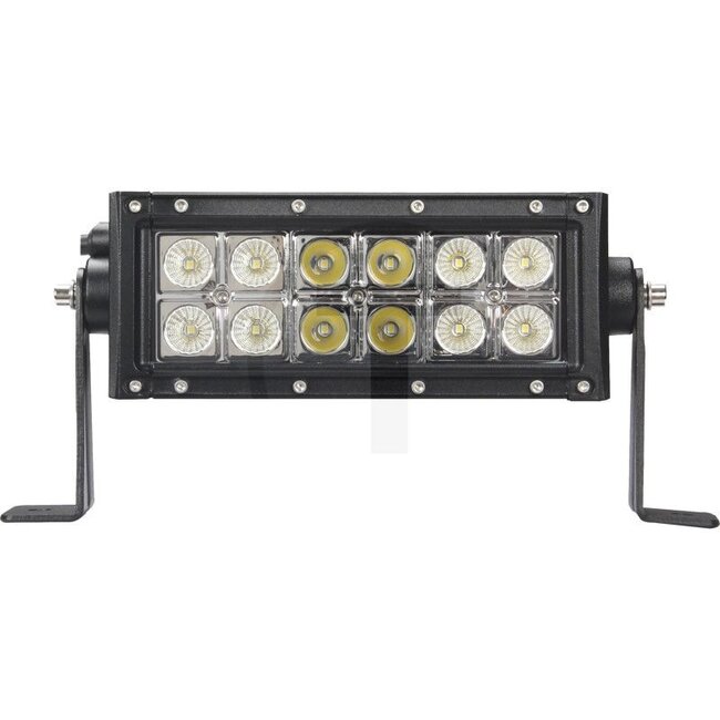 GRANIT Werklamp / lichtstrip LED recht - 7070010379 | Netspanning: 12 / 24 V | Vorm: hoekig | Afmetingen B x H x D: 253 x 90 x 122 mm | Lichtfunctie: Verlichting van de nabije en de wijde omgeving | Lichtstroom effectief: ≈ 1084 lm | Aansluiting: DEUTSCH stekker