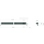 GRANIT Lichtbalk LED recht 6224 lm, 93 W, 1120 x 90 x 122 mm