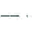 GRANIT Light Bar LED gerade 6950 lm, 120 W, 1375 x 90 x 122 mm