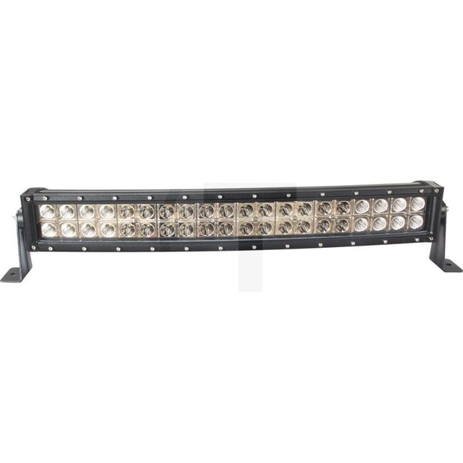 GRANIT Werklamp / lichtstrip LED licht gebogen - 7070010381 | Netspanning: 12 / 24 V | Vorm: hoekig | Afmetingen B x H x D: 610 x 98 x 122 mm | Lichtfunctie: Verlichting van de nabije en de wijde omgeving | Lichtstroom effectief: ≈ 3851 lm | Aansluiting: DEUTSCH