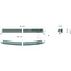 GRANIT Werklamp / lichtstrip LED licht gebogen - 7070010387 | Netspanning: 12 / 24 V | Vorm: hoekig | Afmetingen B x H x D: 1324 x 145 x 122 mm | Lichtfunctie: Verlichting van de nabije en de wijde omgeving | Lichtstroom effectief: ≈ 6506 lm | Aansluiting: DEUTS