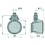 HELLA Arbeitsscheinwerfer Breitstrahler H9, 65 W, 12 V, Ø 83 x 87 mm - 1G0996176131