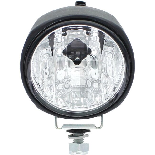 HELLA Arbeitsscheinwerfer - 4551G0 996176111, 1G0996176111, 1G0 996 176-111, 252526 | Nennspannung: 12 / 24 V | Form: rund | Abmessungen B x H x T: Ø 83 x 75 mm | Lichtfunktion: Nahfeld-Ausleuchtung | Lichtstrom effektiv: ≈ 4000 lm | Anschluss: offene Kabelende