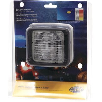 HELLA Werklamp breedstraler H3, 65 W, 12/24 V, 112 x 127 x 97 mm