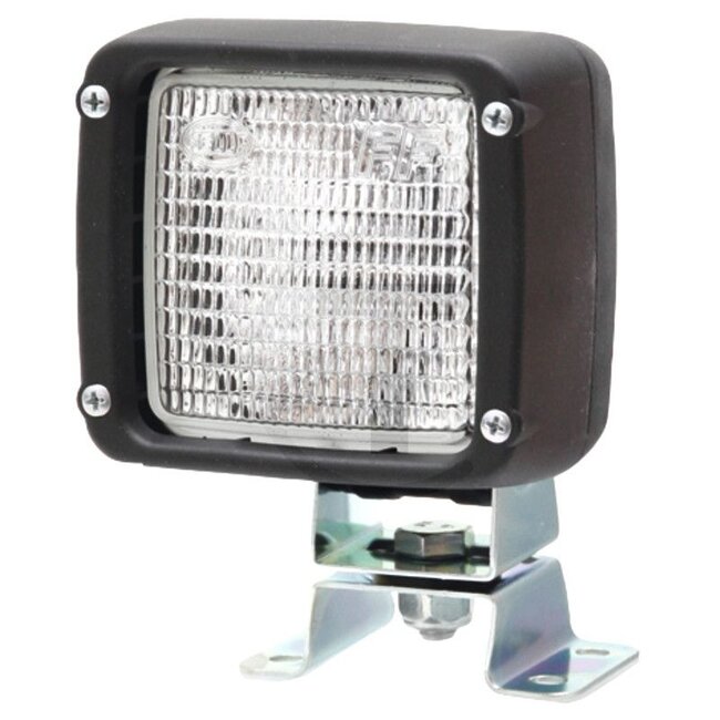 HELLA Arbeitsscheinwerfer - 4551GA 007506011, 1GA007506011, 1GA 007 506-011, 95353285, 14739480 | Nennspannung: 12 / 24 V | Form: eckig | Abmessungen B x H x T: 112 x 152 x 97 mm | Lichtfunktion: Nahfeld-Ausleuchtung | Anschluss: AMP-Stecker | Leuchtmittel: H3