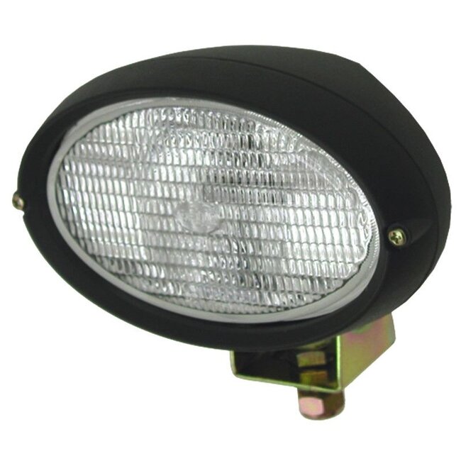 HELLA Arbeitsscheinwerfer - 4551GA 996161121, 1GA996161121, 1GA 996 161-121, 3786668M93, 2.8039.299.0 | Nennspannung: 12 / 24 V | Form: oval | Abmessungen B x H x T: 160 x 100 x 78 mm | Lichtfunktion: Nahfeld-Ausleuchtung | Anschluss: AMP-Stecker | Leuchtmittel