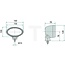 HELLA Werklamp breedstraler H3 55 W, 160 x 100 x 78 mm, 12 / 24 V, staand | 1GA996161121