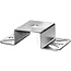 HELLA Befestigungswinkel - 4559XD 130261001, 9XD130261001, 9XD 130 261-001, 718970010010 | Material: nichtrostender Stahl | passend für: Arbeitsscheinwerfer