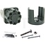 Bracket for work light with pipe clamp and 3D adjustment, Ø 15 - 28 mm | CAR2.49110.11