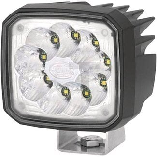 HELLA Arbeitsscheinwerfer LED Ultra Beam Spot-Ausleuchtung, 4400 lm, 115 x 132 x 86 mm
