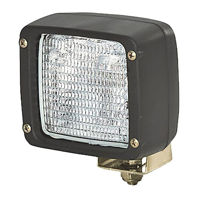 HELLA Werklampen - 4551GA 007506651, 1GA007506651, 1GA 007 506-651, AZ55467, 51919982 | Netspanning: 12 V | Vorm: hoekig | Afmetingen B x H x D: 112 x 102 x 97 mm | Lichtfunctie: Breedstraler | Aansluiting: DEUTSCH-stekker | Lamp: 12V55W / H3 | Materiaal: Behui