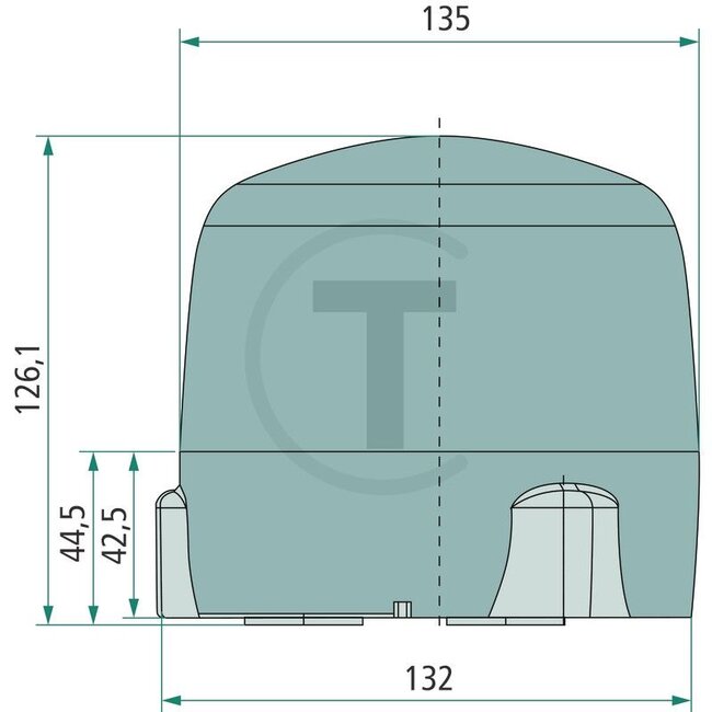 HELLA LED zwaailamp LED magneetbevestiging - 4552RL 010979021, 2RL010979021 | Netspanning: 12 / 24 V | Inclusief lamp: ja | Lichtfunctie: roterend | Totale hoogte: 126 mm | Aansluiting: Spiraalkabel | Beschermingssoort: IP 5KX, IP X4K + IP X9K | Kleur: oranje |