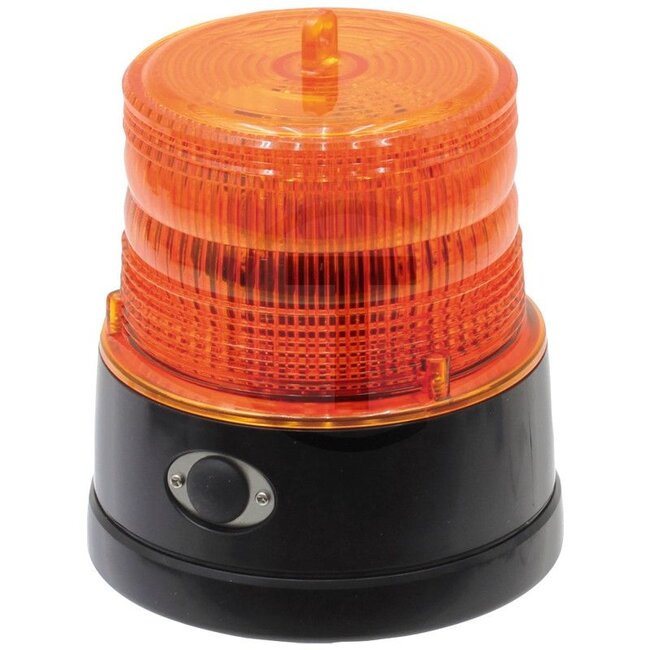 GRANIT LED rotating beacon 12/24V | Magnetic mounting - 207B364 | Nominal voltage: 12 / 24 V | Bulbs included: Yes | Light function: Rotating, flashing | Diameter: 108 mm | Total height: 126 mm | Connection: Battery-powered | Protection class: - | Colour: Yellow