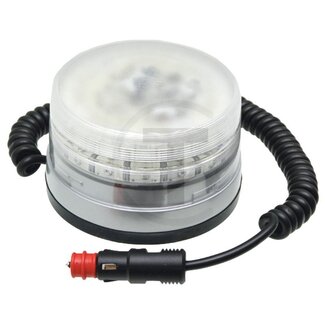 HELLA Flashing lamp LED 12 / 24 V orange, Ø 149 mm, magnetic mounting