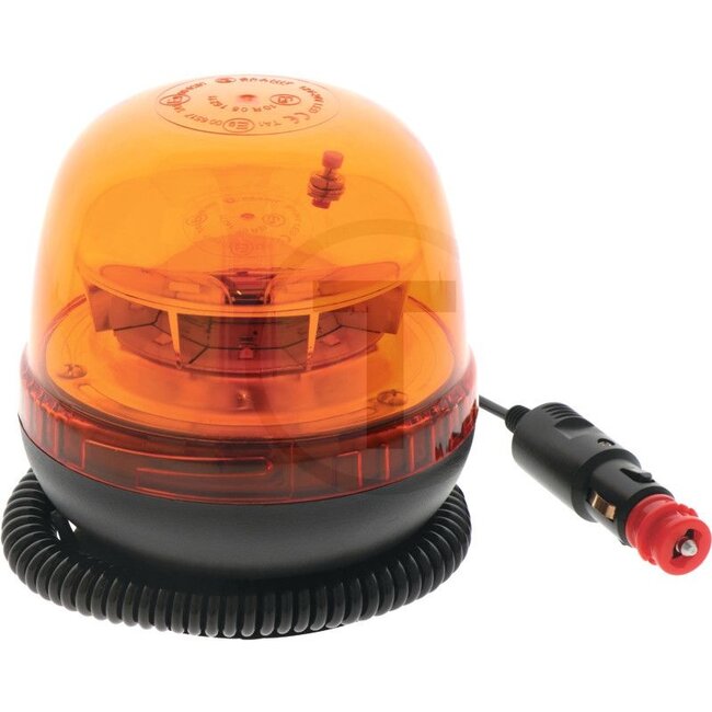 GRANIT LED zwaailamp 12 / 24 V, Ø 128 mm, hoogte 155 mm, magneet
