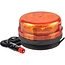 GRANIT LED zwaailamp 12 / 24 volt | magneetbevestiging - 7070010364 | Netspanning: 12 / 24 V | Inclusief lamp: ja | Lichtfunctie: Roterend, knipperend | Diameter: 108 mm | Totale hoogte: 55 mm | Aansluiting: met sigarettenaanstekerstekker | Beschermingssoort: IP