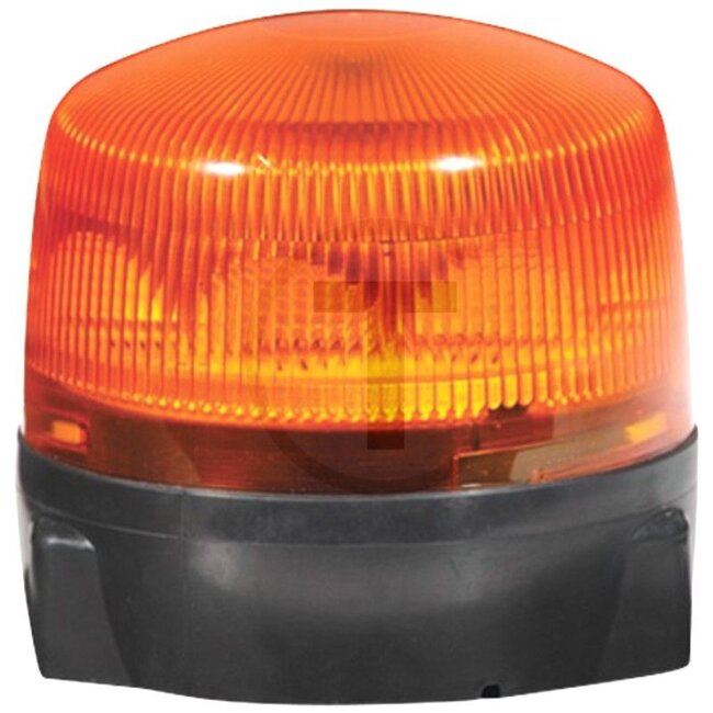 HELLA LED Rundumleuchte LED | Anbau - 4552RL 010979001, 2RL010979001 | Nennspannung: 12 / 24 V | Leuchtmittel: LED | Lichtfunktion: rotierend | Gesamthöhe: 124 mm | Anschluss: offene Kabelenden | Schutzart: IP 5KX, IP X4K, IP X9K | Farbe: gelb | Außen-Ø: 132 mm