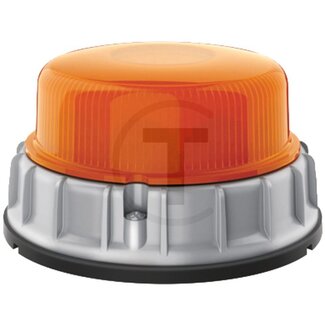 HELLA Flashing lamp LED 12 / 24 V orange, Ø 169,3 mm, attachment