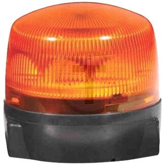 HELLA LED flitslamp 12 / 24 V, Ø 132 mm, hoogte 124 mm, aanbouw