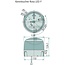 HELLA LED-Blitzleuchte 12 / 24 V, Ø 132 mm, Höhe 124 mm, Anbau - 2XD012878001