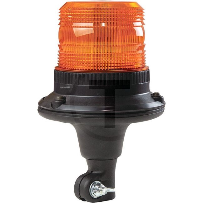 GRANIT Rundumleuchte LED 12 / 24V | Aufsteckrohr - 7070010398 | Nennspannung: 12 / 24 V | Leuchtmittel enthalten: ja | Lichtfunktion: doppelt blitzend, 125 fpm | Durchmesser: 149 mm | Gesamthöhe: 231 mm | Schutzart: IP69K | Leuchtmittel: LED | Material: Sockel: