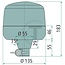 HELLA LED-Blitzleuchte 12 / 24 V, Ø 135 mm, Höhe 183 mm, flexible Rohrstutzen - 2XD012878011