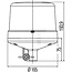 HELLA Rundumleuchte, LED KL 7000 12 / 24 V, Ø 165 mm, Steckstift | 2XD012972011