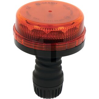 GRANIT Rundumleuchte LED 12 / 24 V, Ø 108 mm, 150 mm, Steckstift, CISPR-klasse 3