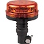 GRANIT LED rotating beacon 12/24V | Socket pipe - 7070010363 | Nominal voltage: 12 / 24 V | Bulbs included: Yes | Light function: Rotating, single/double flash | Diameter: 108 mm | Total height: 150 mm | Protection class: IP65 | Colour: Yellow | Connection: Sock