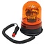 GRANIT Rotating beacon H1 12V | Magnetic mounting - 207RLM 94/12, GF.25.011, 171587 | Nominal voltage: 12 V | Bulbs included: Yes | Light function: Rotating | Diameter: 142 mm | Total height: 198 mm | Connection: On-board power supply plug | Colour: Yellow | Bul
