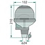 Rundumleuchte H1 VEGA LINE orange 12 V, Ø 130 mm, 215 mm, Steckstift | GF.81.011, 2187901S00, 171060, 4.4085