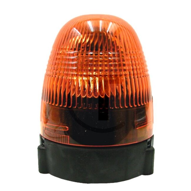 HELLA Zwaailamp H1 24 volt | aanbouw - 4552RL 007337011, 2RL007337011 | Netspanning: 24 V | Inclusief lamp: nee | Lichtfunctie: roterend | Diameter: 130 mm | Totale hoogte: 174 mm | Aansluiting: Vlakstekker | Beschermingssoort: IP 5K4K, IP X9K | Kleur: oranje |